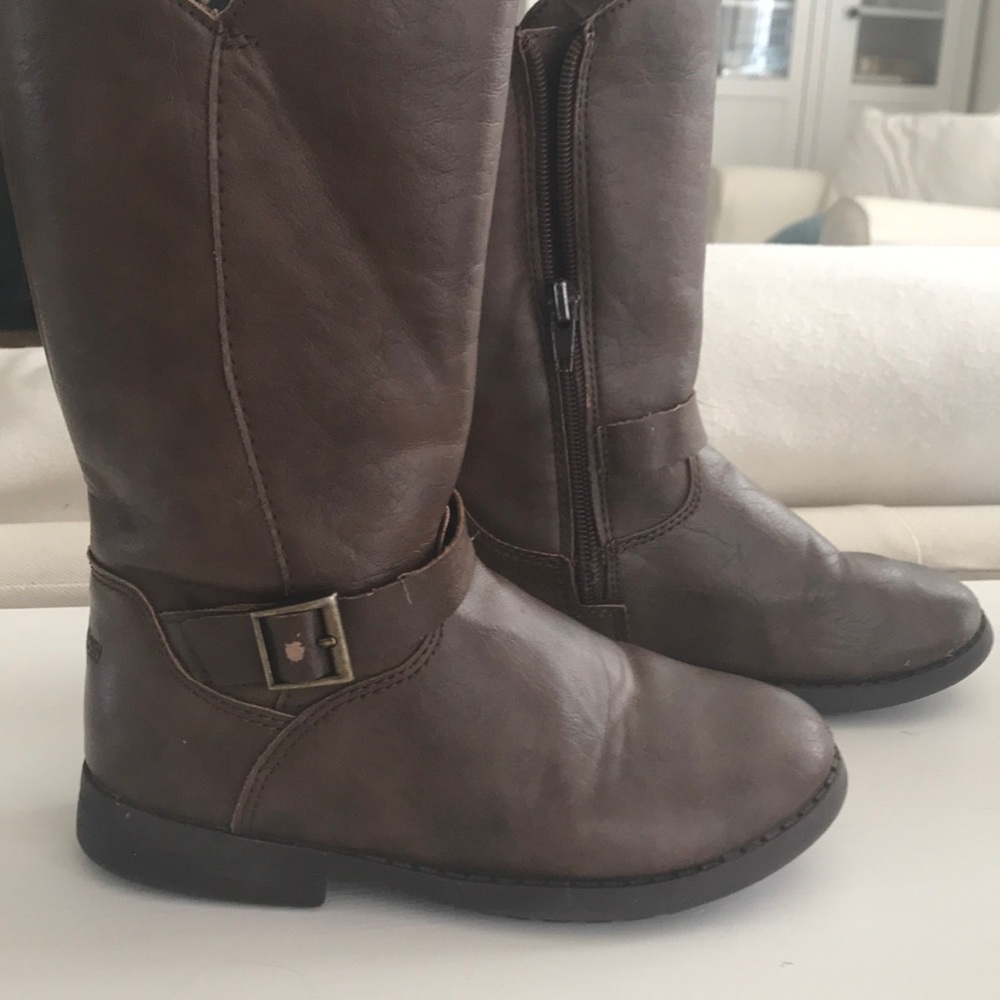 OshKosh Girls’ Size 12 Faux Leather Boots